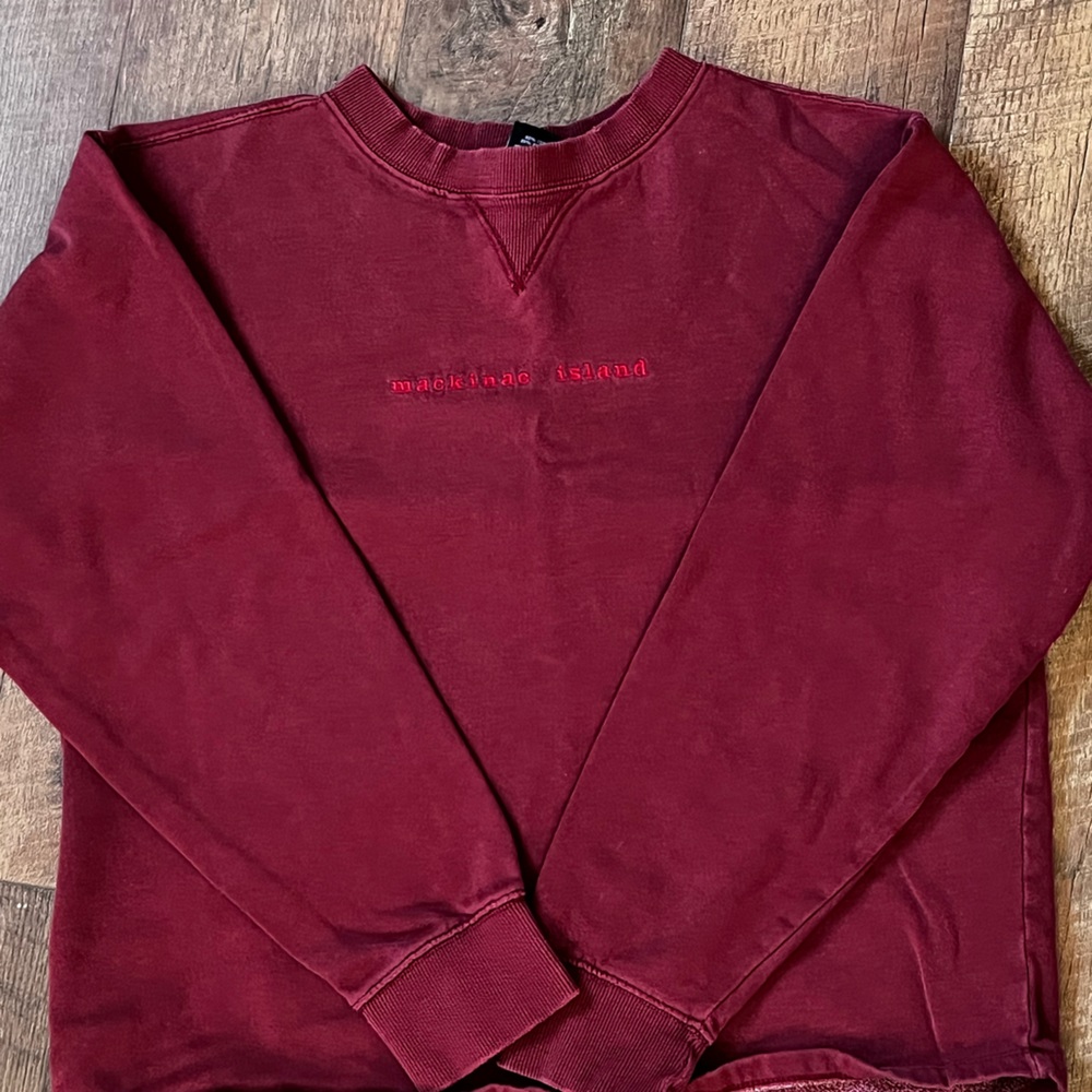 Relaxed fit Mackinac Island Crewneck